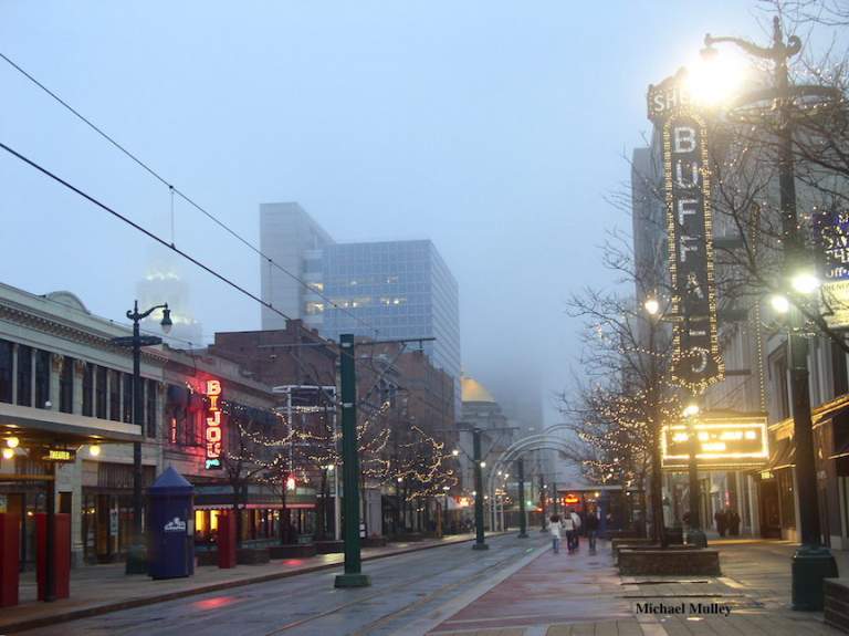 Blue Main Street